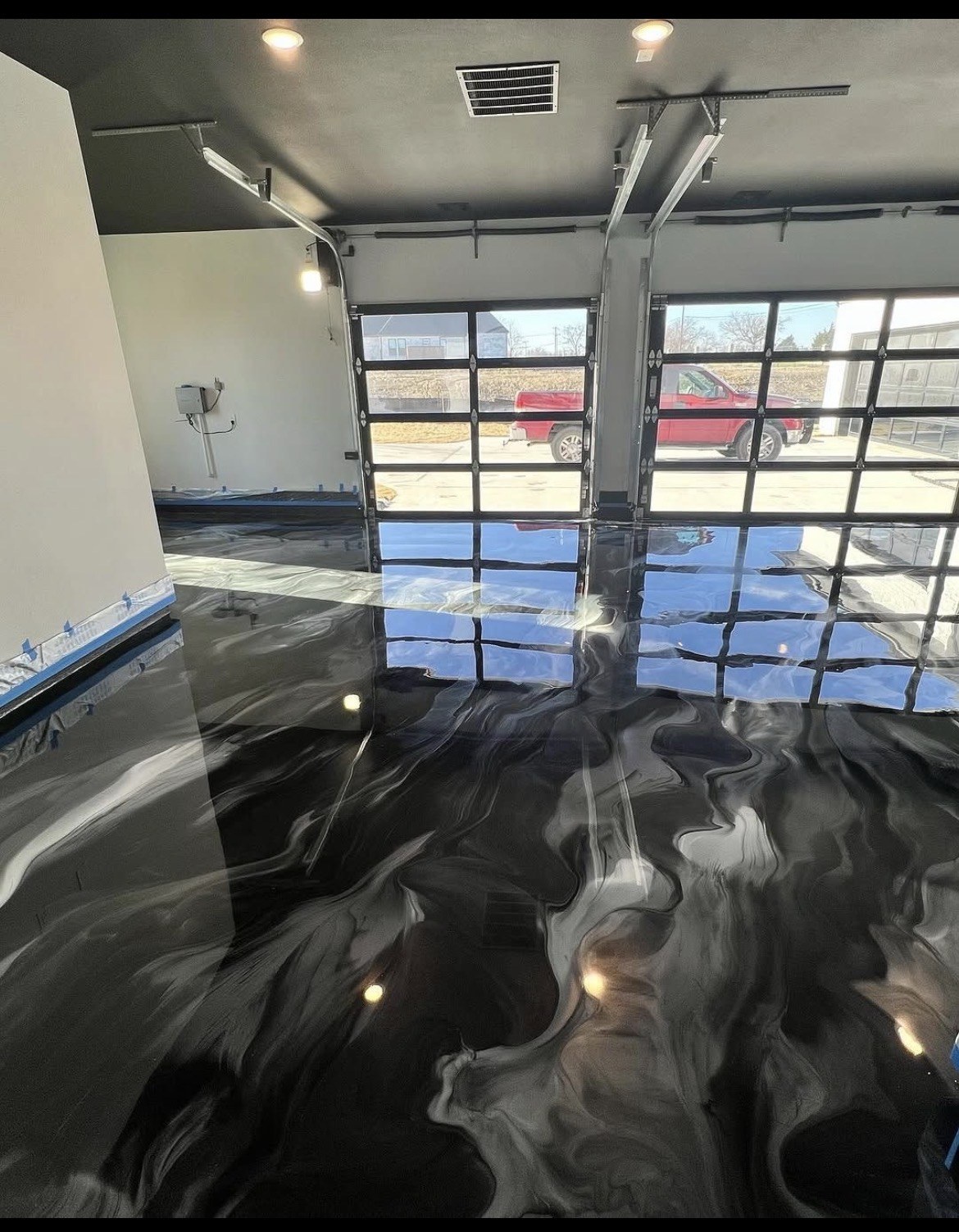 Commercial epoxy flooring